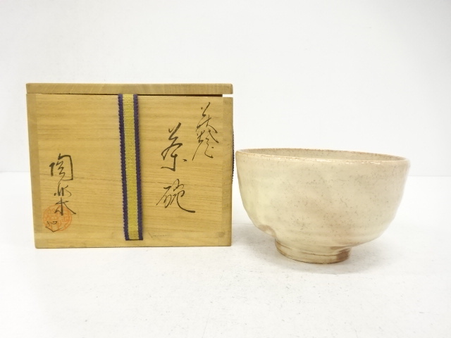 JAPANESE TEA CEREMONY / HAGI WARE TEA CHAWAN / ARTISAN WORK